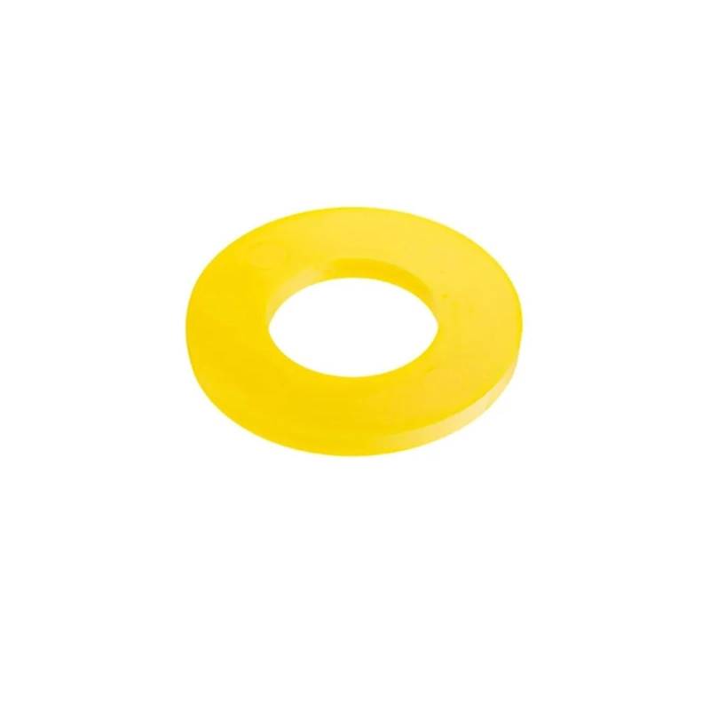 Stoßdämpfer Universal Stoßdämpfer Pad Buchse Schutz Gummi Ring Für VW Für Golf MK4 Für Jetta Für Bora Für Skoda Buchse Haube Dichtung Vordere Lager Federbein(1pcs Yellow) von URAGER