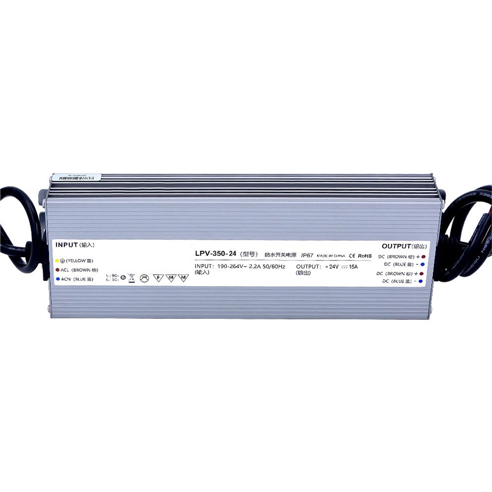 LPV-350-24 350W 24V 14,6A IP67 Schaltnetzteil 1St von URUJAMOY