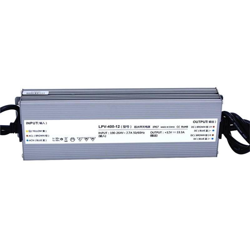 LPV-400-12 400W 12V 33,3A IP67 Schaltnetzteil 1St von URUJAMOY