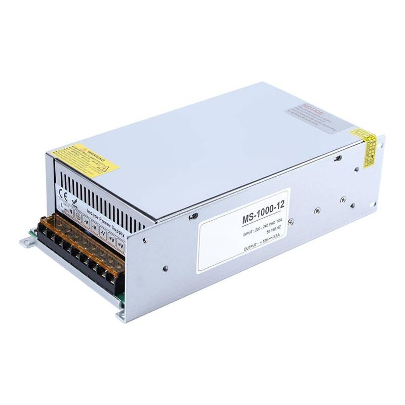 Ms-1000-12 1000W 12V 83,3A Home Energiespeicher Schaltnetzteil Netzteile 1Stk von URUJAMOY