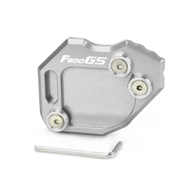 Motorrad Stützplatte Für B&M&W F800GS 2008-2017 Motorrad Seitenständer Vergrößerer Kickstand Vergrößern Verlängerungspolster CNC Aluminium Zubehör von URWBCMJS