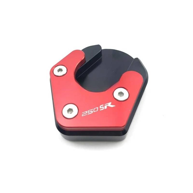 Motorrad Stützplatte Für CFMOTO 250SR Motorrad CNC Kickstand Fuß Seite Stehen Erweiterung Pad Unterstützung Platte Vergrößern von URWBCMJS