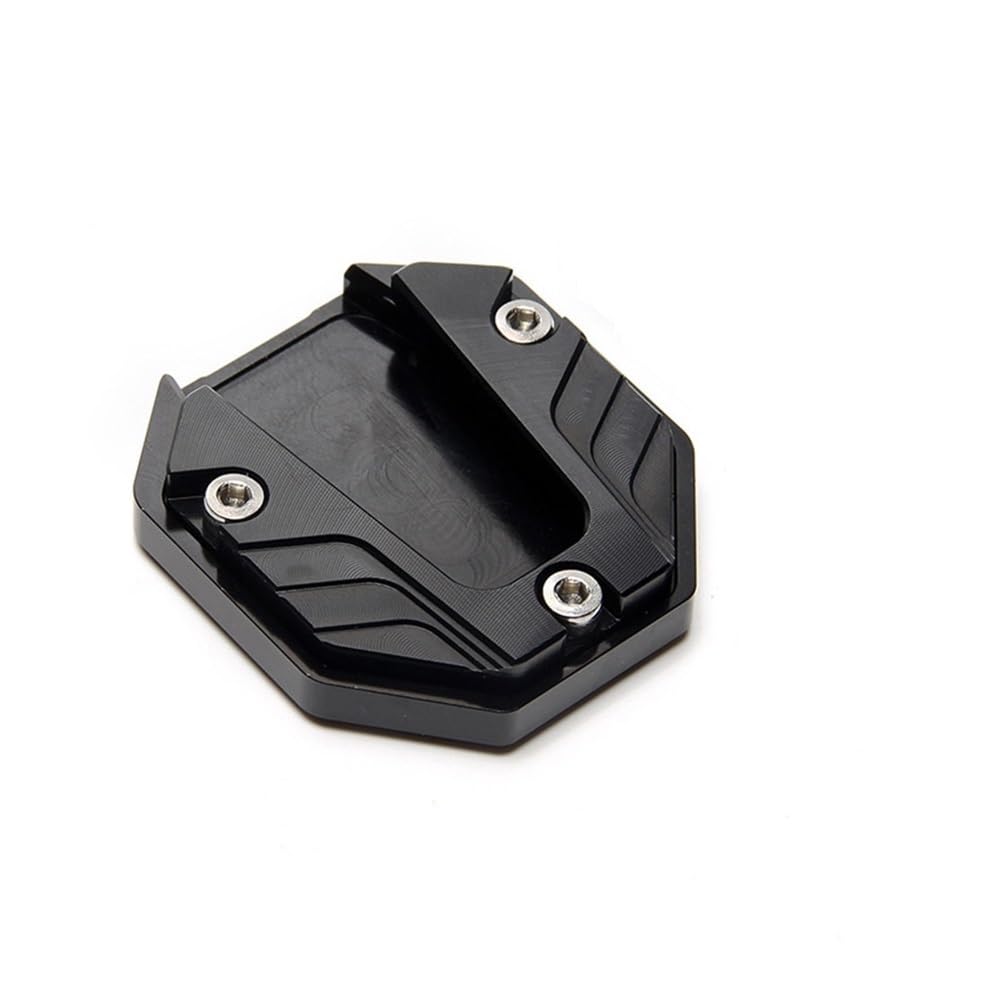 Motorrad Stützplatte Universal Motorrad Kickstand Extender Fuß Seite Stand Verlängerung Pad Unterstützung Platte Anti-Skid Vergrößerte Basis Zubehör von URWBCMJS