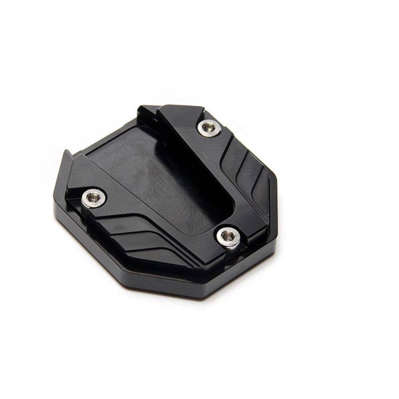 Motorrad Stützplatte Universal Motorrad Kickstand Extender Fuß Seite Stand Verlängerung Pad Unterstützung Platte Anti-Skid Vergrößerte Basis Zubehör von URWBCMJS