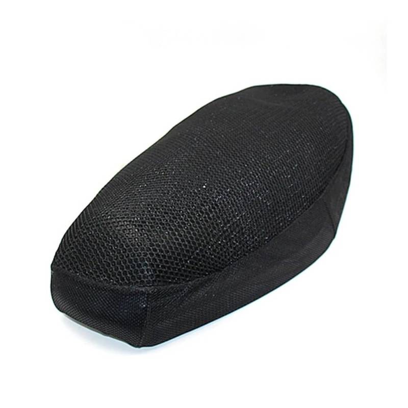 Sitzbezug Motorrad Atmungsaktive Sitzbezug Pads Polyester 3D Spacer Mesh Motorrad Schwarz Anti-Rutsch-Kissen Mesh Net Grid Wasserdicht von URWBCMJS