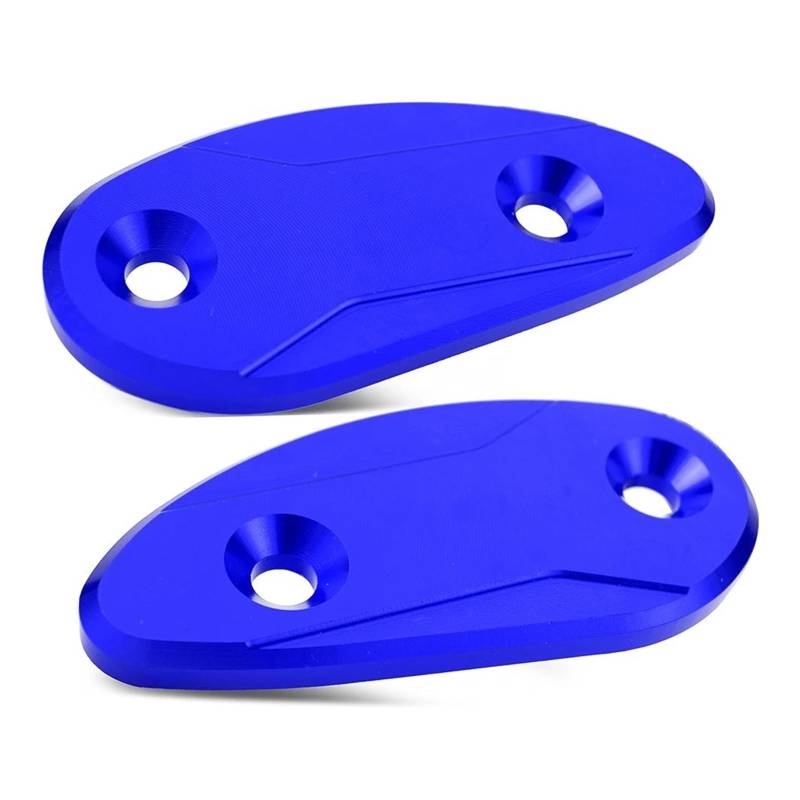 USAMZOM Spiegel Blockierungskappe Für HON&DA CBR1000RR CBR 1000 RR 2008-2021 Motorradspiegel-Block-Off-Grundplatten(Blau) von USAMZOM