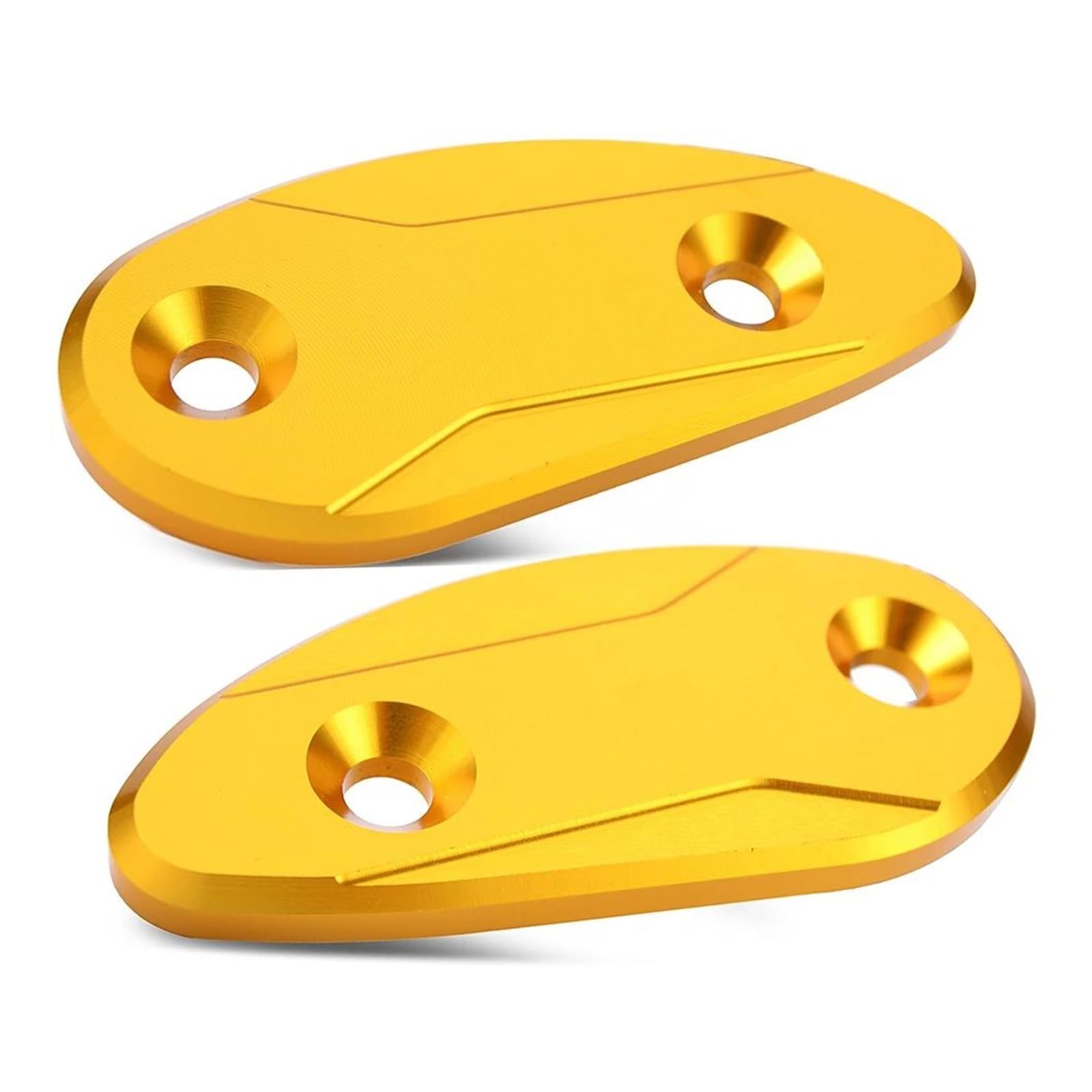 USAMZOM Spiegel Blockierungskappe Für HON&DA CBR1000RR CBR 1000 RR 2008-2021 Motorradspiegel-Block-Off-Grundplatten(Gold) von USAMZOM