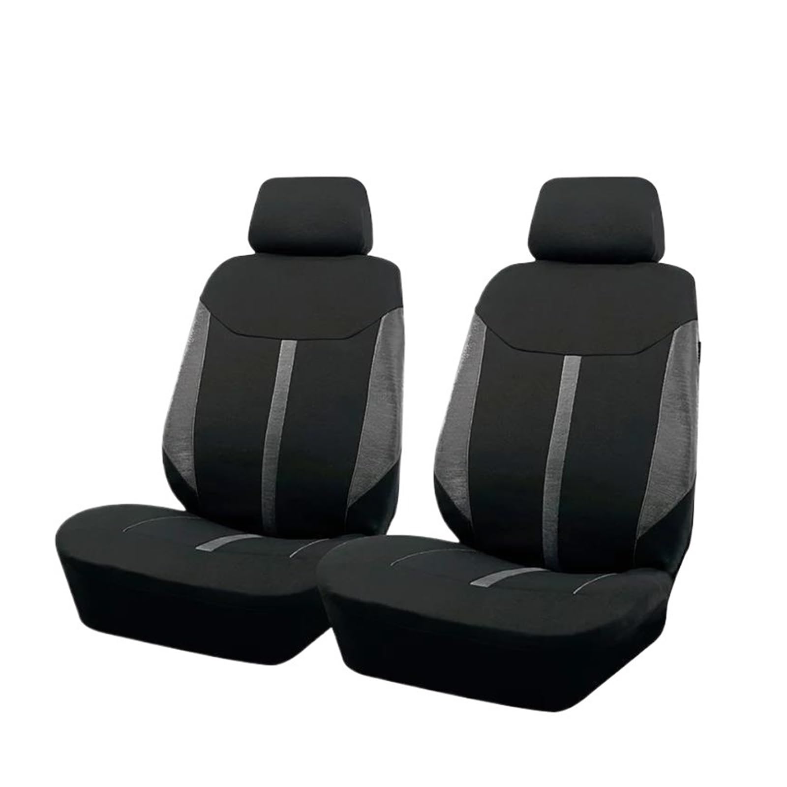 USQBUZHHK Auto Für Golf 4 Autositzbezüge Sitzbezug Set Kissen Zubehör(Schwarz,2 Stücke) von USQBUZHHK