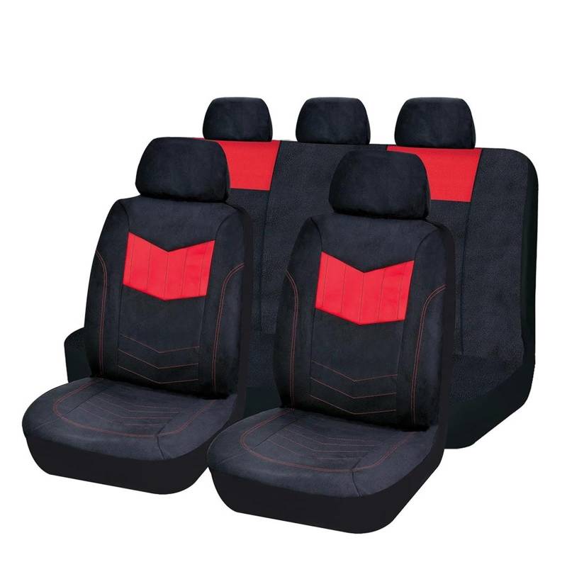 USQBUZHHK Auto Universelle Autositzbezüge Autokissen Schutzset Zubehör(KOMPLETTES Set) von USQBUZHHK