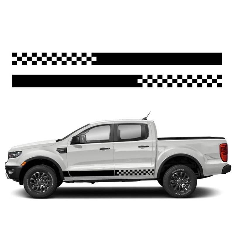 Pickup Türseitenaufkleber, Für Ford, Für Ranger, Für Raptor Wildtrak T6 T7 T9 Grafiken Truck Racing Sport Dekor Aufkleber Autozubehör von USRUTIUD