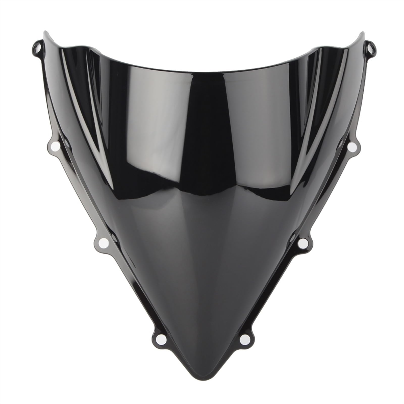 USSIGN Windschild Motorrad Für MV Für Agusta Für F3 800 675 Motorrad Windschutzscheibe Windschutz Double Bubble 2012 2013 2014 2015 2016 2017 Windschild Motorcycle (Farbe : Schwarz) von USSIGN