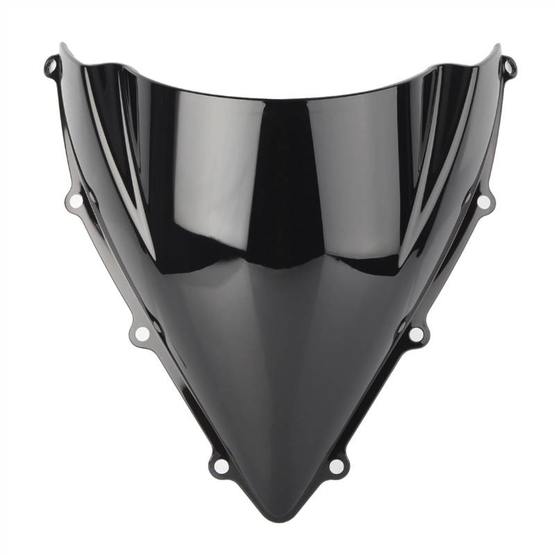 USSIGN Windschild Motorrad Für MV Für Agusta Für F3 800 675 Motorrad Windschutzscheibe Windschutz Double Bubble 2012 2013 2014 2015 2016 2017 Windschild Motorcycle (Farbe : Schwarz) von USSIGN