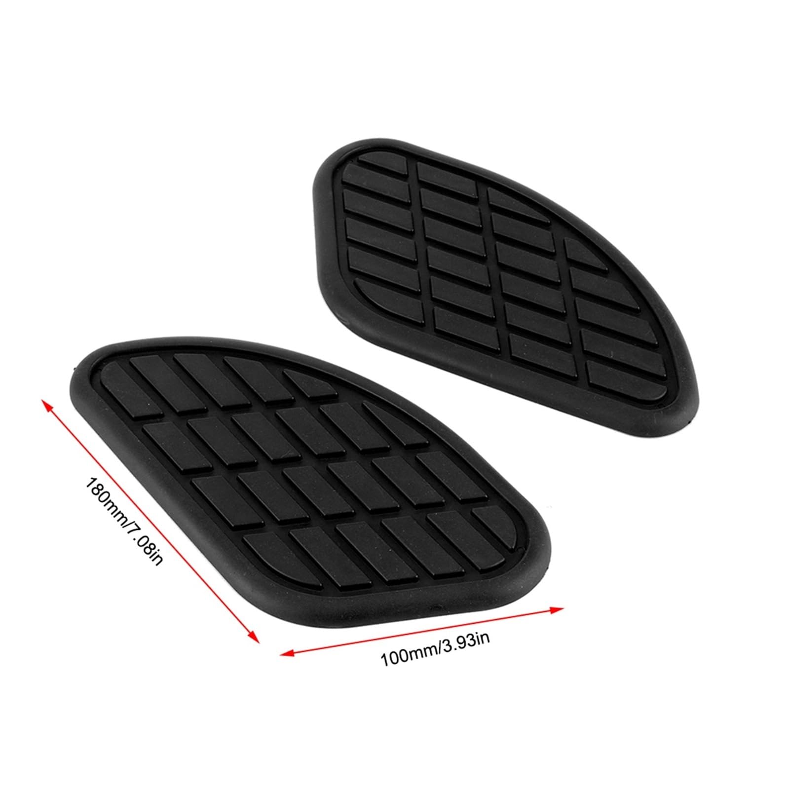 Aufkleber für Motorrad-Tankpolster Motorrad Kraftstoff Tank Pad Schutz Seite Panels Für Ha&rley Für Yam&aha Tank Traction Pad Motorrad Tank Traktion Pads von UTMGNY