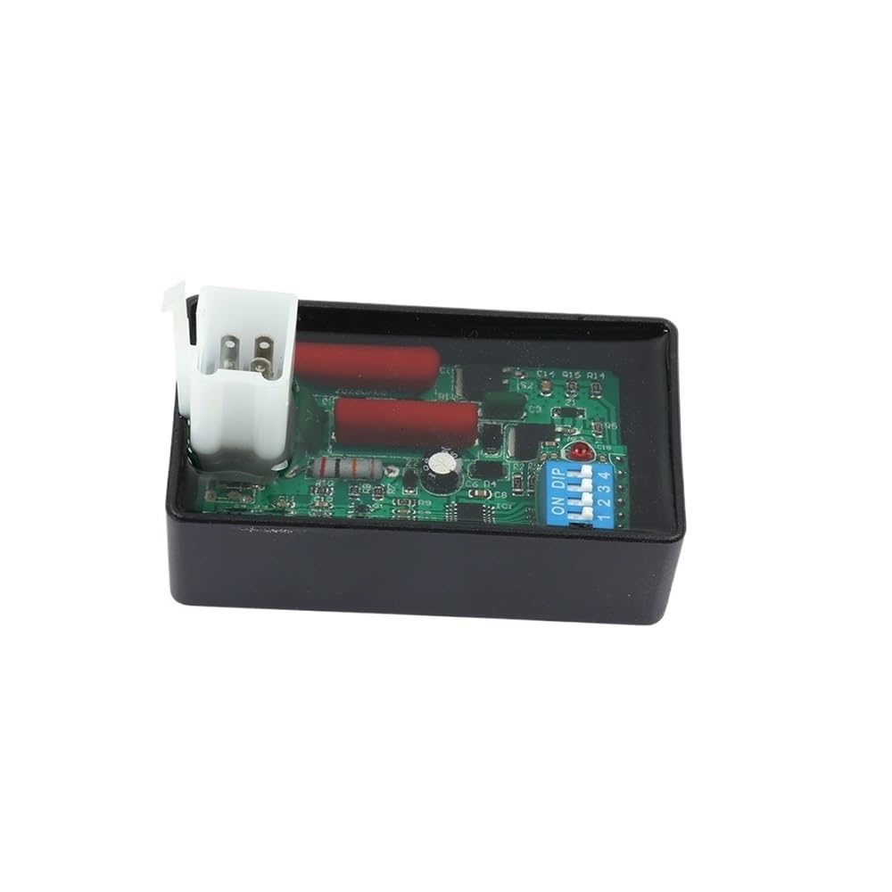 CDI Igniter Module Unit Motorrad Zündung 5 Pin AC CDI Box 4 Pin DC CDi Mit DIP Schalter 4000-12000 Für BIZ100 SUPER 100 XY50-Q WEB100 POP100 von UTMGNY