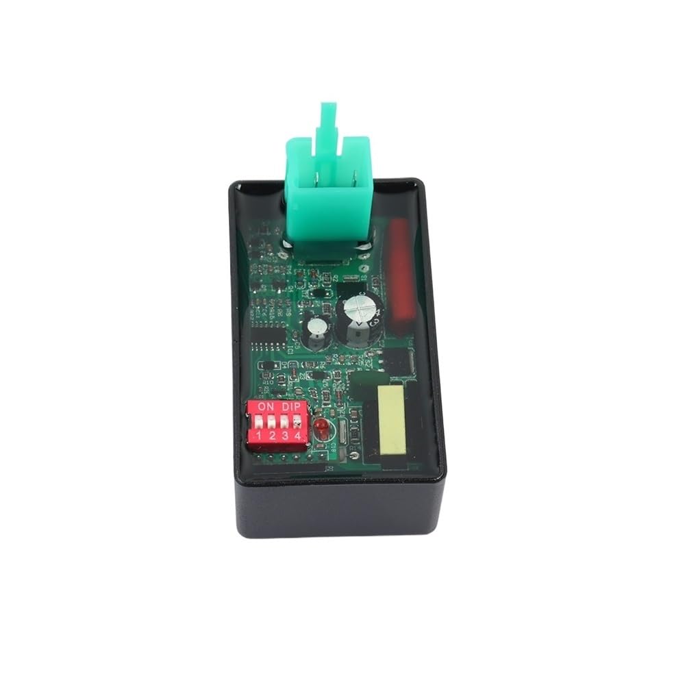 CDI Igniter Module Unit Motorrad Zündung 5 Pin AC CDI Box 4 Pin DC CDi Mit DIP Schalter 4000-12000 Für BIZ100 SUPER 100 XY50-Q WEB100 POP100 von UTMGNY