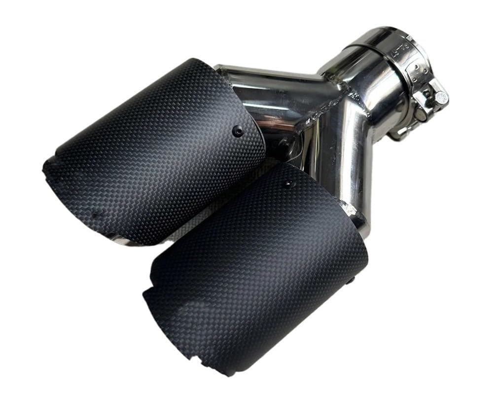 Motorrad Auspuff Abgasrohr Doppelte Auspuffspitzen Doppeltes Auspuffendrohr Auspuffspitze Motorrad-Schalldämpferrohr Auspuff Motorrad Auspuff Abgasrohr Doppelte Auspuffspitzen Doppeltes Auspuffendrohr Auspuffspitze Motorrad-Schalldämpferrohr Auspuff von UTMGNY