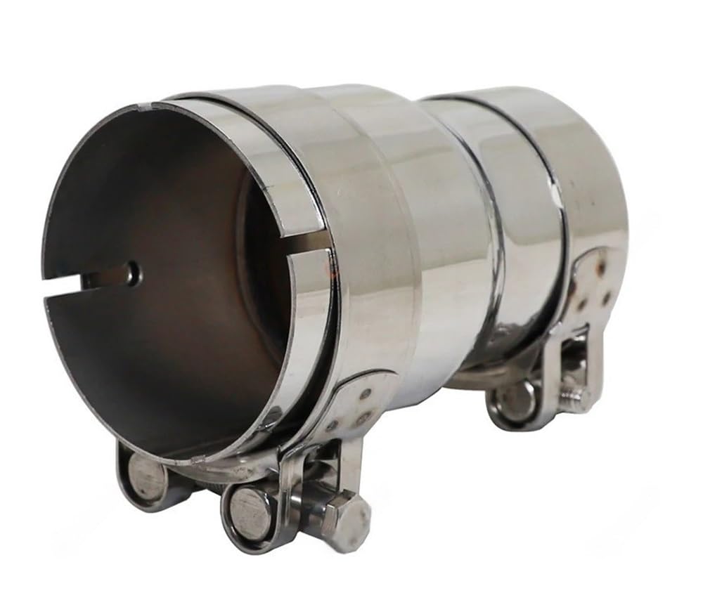 Motorrad Auspuff Abgasrohr Universal Motorrad Zubehör Auspuffrohr Adapter Auspuff Schalldämpfer Pipeline Rohr Rohr Auspuff Schalldämpfer von UTMGNY
