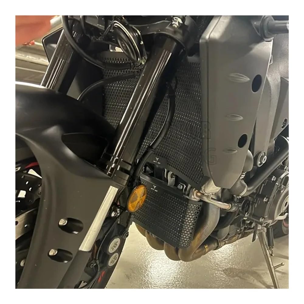 Motorrad Kühler Grill Für Yam&aha MT-10 MT10 MT 10 FZ10 FZ 10 FZ-10 2016-2023 2024 2025 Motorrad Kühlergrill Schutz Ölkühler Abdeckung Schutz von UTMGNY