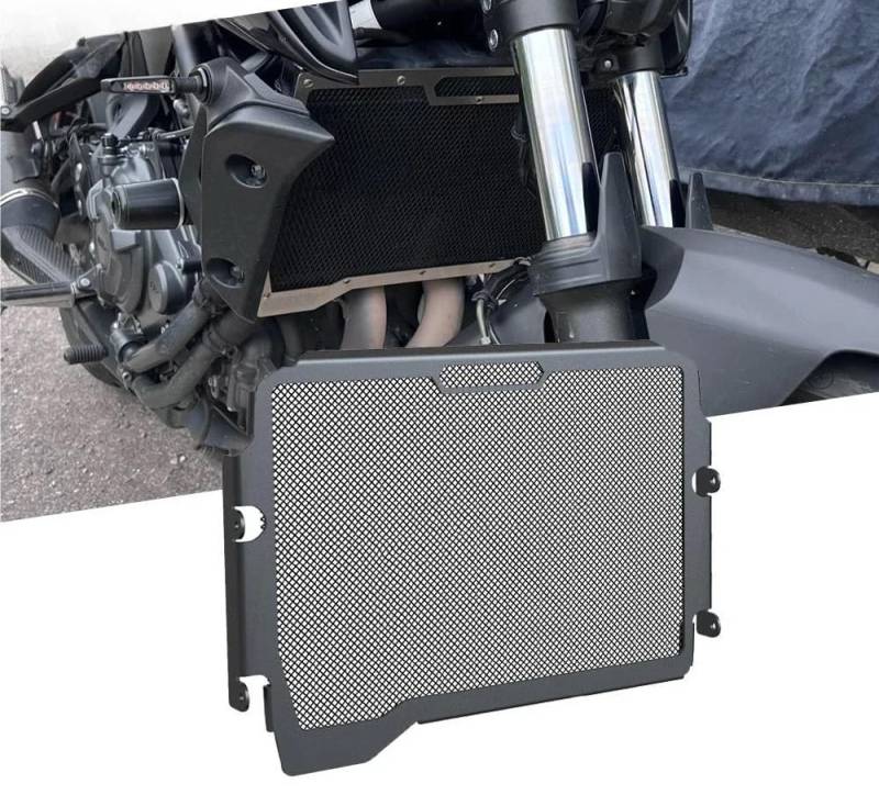 Motorrad Kühler Grill Motorrad Kühlergrill Wache Cover Schutz Für Yam&aha MT07 FZ07 2018 2019 2020 2021 2022 2023 2024 Kühler Schutz von UTMGNY