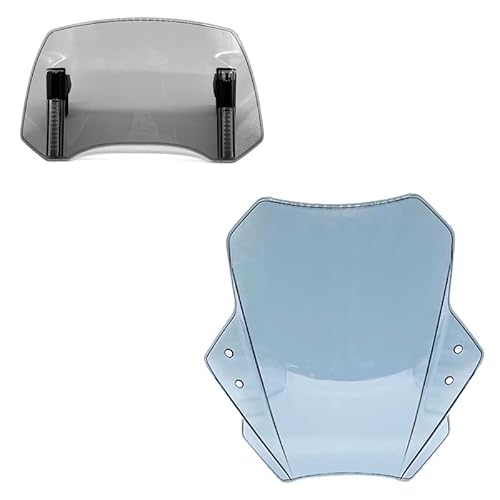 Motorrad Windschild Für CB650R CB300R CB1000R CB500F CB300F CB900F CB1100 Verstellbarer Universeller Motorrad-Windschutzscheibenabweiser von UTMGNY