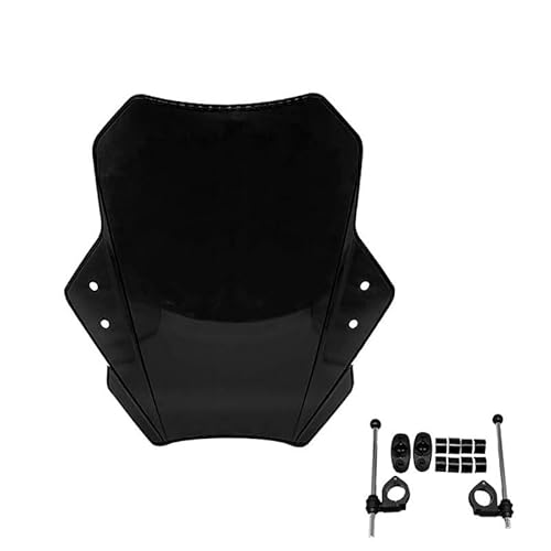 Motorrad Windschild Für CB650R CB300R CB1000R CB500F CB300F CB900F CB1100 Verstellbarer Universeller Motorrad-Windschutzscheibenabweiser von UTMGNY