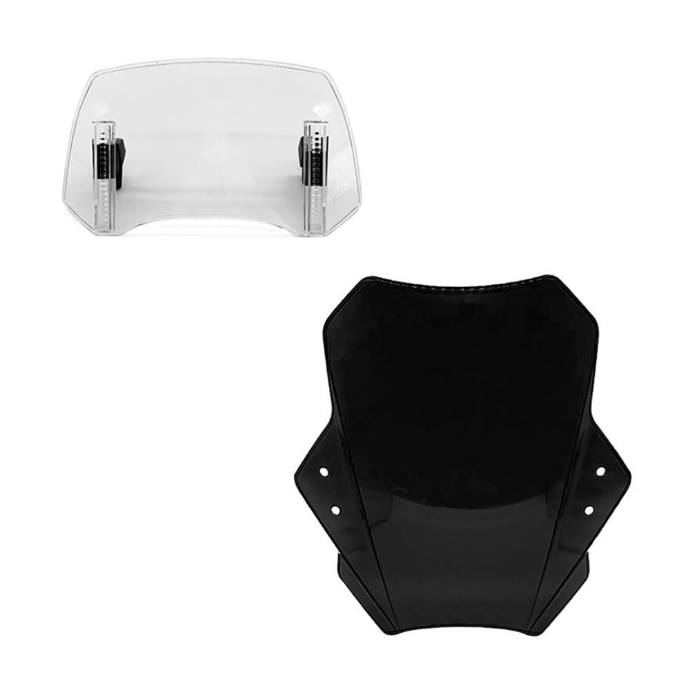 Motorrad Windschild Universal Motorrad Windschutz Windschutz Deflektor Fit Für Yam&aha MT-07 MT-09 MT-03 MT-10 FZ-09 FZ-10 FZ1N FZ6 von UTMGNY