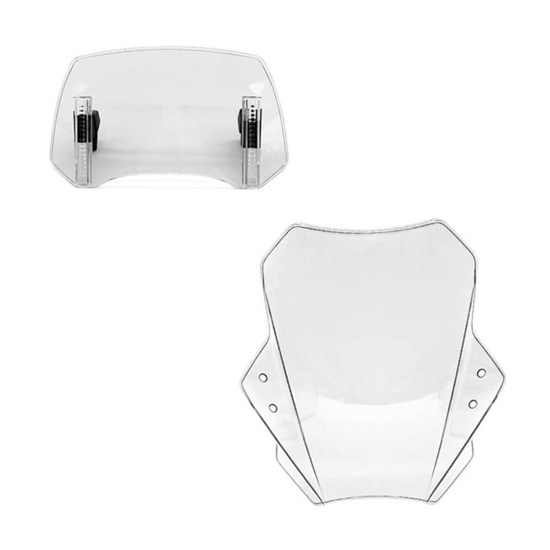 Motorrad Windschild Universal Motorrad Windschutz Windschutz Deflektor Fit Für Yam&aha MT-07 MT-09 MT-03 MT-10 FZ-09 FZ-10 FZ1N FZ6 von UTMGNY