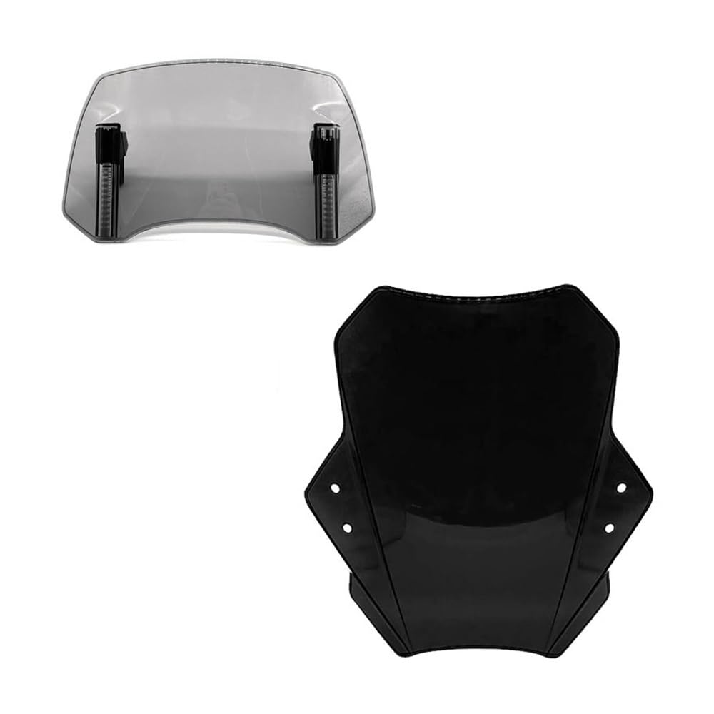 Motorrad Windschild Universal Motorrad Windschutz Windschutz Deflektor Fit Für Yam&aha MT-07 MT-09 MT-03 MT-10 FZ-09 FZ-10 FZ1N FZ6 von UTMGNY