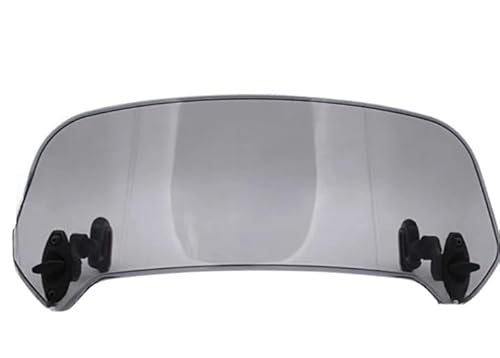 Motorrad Windschild Universal Motorrad Windschutzscheibe Einstellbare Spoiler Windschutzscheibe Deflektor Geeignet Motorrad Motorrad Windschutzscheibe von UTMGNY