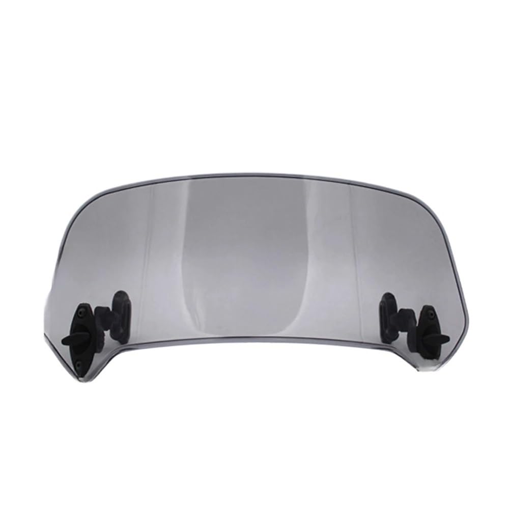 Motorrad Windschild Universal Motorrad Windschutzscheibe Verlängerung Einstellbare Spoiler Windschutz Windabweiser Für Ka&wasaki Für Yam&aha Für SU&ZUKI von UTMGNY