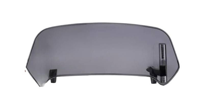 Motorrad Windschild Universal Motorrad Windschutzscheibe Verlängerung Einstellbare Spoiler Windschutz Windabweiser Für Ka&wasaki Für Yam&aha Für SU&ZUKI von UTMGNY