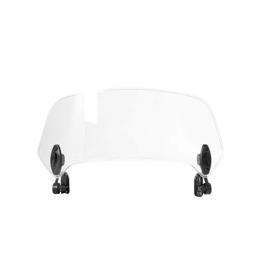 Motorrad Windschild Universelle Motorrad-Windschutzscheibenverlängerung, Verstellbarer Spoiler, Windschutzscheibenabweiser, Geeignet Für Motorrad-Windschutzscheiben von UTMGNY