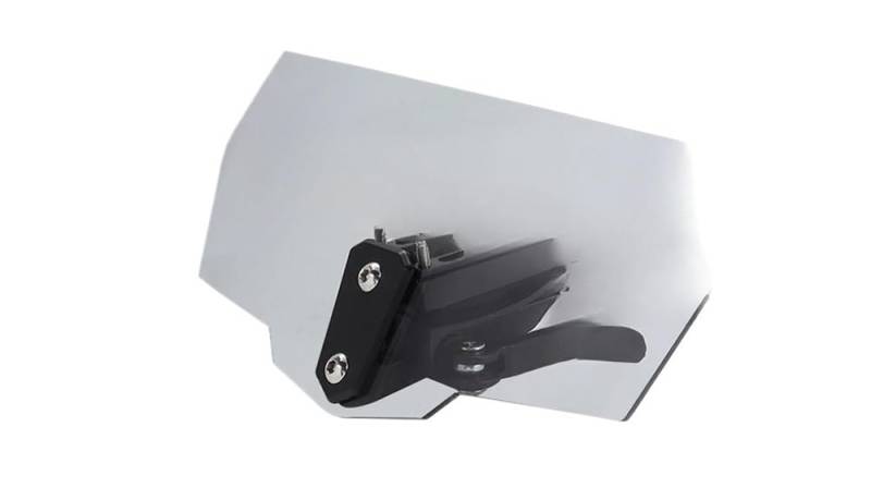 Motorrad Windschild Universelle Motorrad-Windschutzscheibenverlängerung, Verstellbarer Spoiler, Windschutzscheibenabweiser, Geeignet Für Motorrad-Windschutzscheiben von UTMGNY