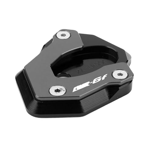 Seitenverlängerung Pad FÜR ER6N FÜR NI&nja 650 ER6F ER 6N 6F FÜR NI&nja 650 2017-2024 2023 2022 Motorrad Kickstand Fuß Seitenständer Verlängerung Pad Unterstützung Platte von UTMGNY