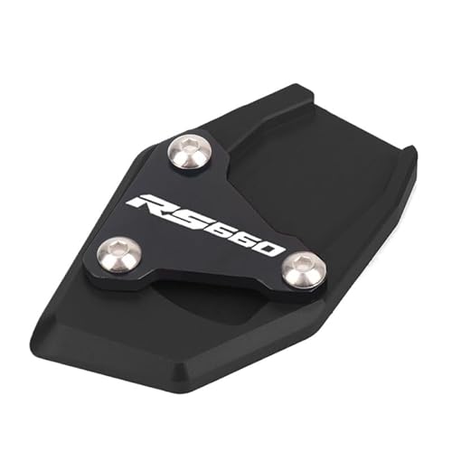 Seitenverlängerung Pad Für Ap&rilia RS660 RS 660 2020-2022 2021 Motorrad CNC Kickstand Fuß Seitenständer Verlängerung Pad Stützplatte von UTMGNY