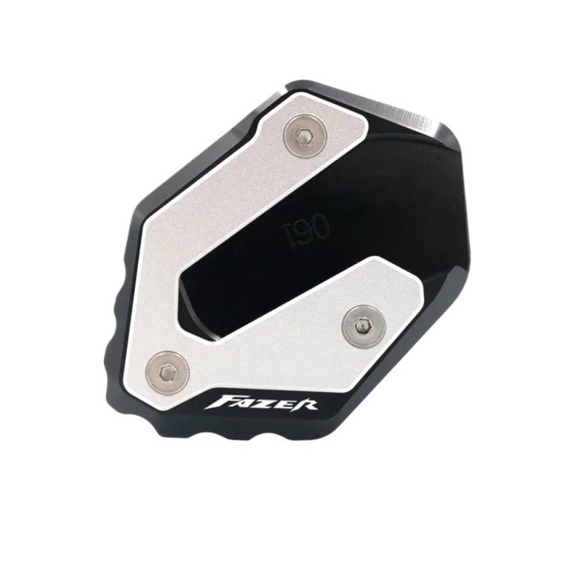 Seitenverlängerung Pad Für Yam&aha FZ6 Für FAZER FZ6R FZ6-S2 2004-2009 2008 Motorrad CNC Kickstand Fuß Seite Stehen Verlängerung Pad Unterstützung Platte Vergrößern von UTMGNY