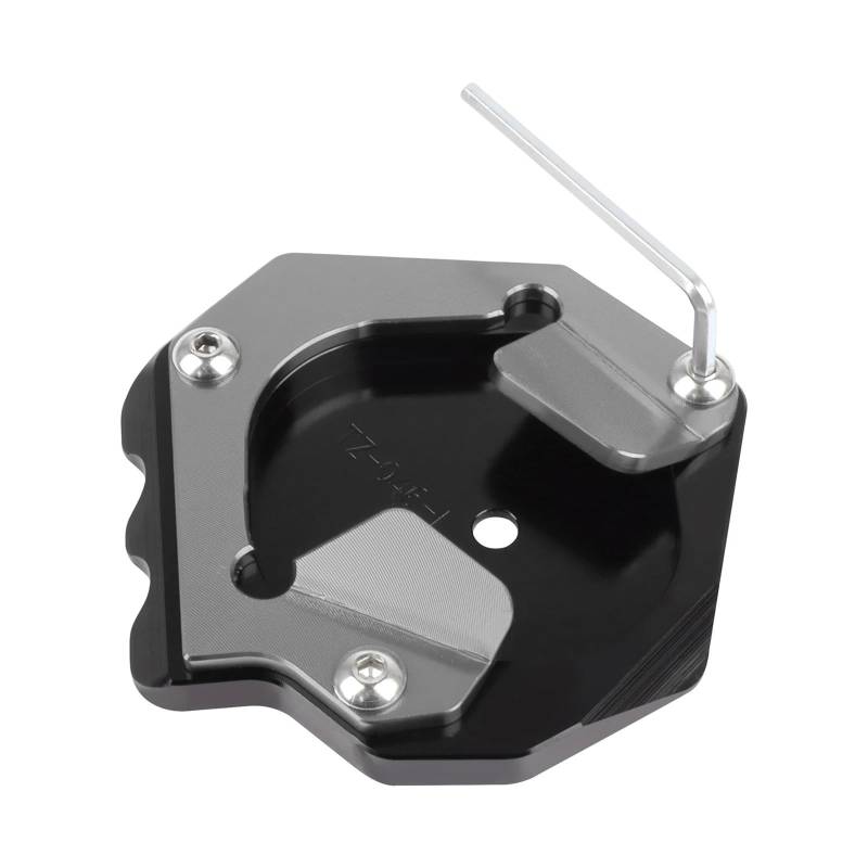 Seitenverlängerung Pad Für Yam&aha XT 1200 Z Super Für Tenere 1200 XT1200Z XT1200ZE Motorrad CNC Kickstand Fuß Seite Stehen Vergrößern Verlängerung Platte Pad von UTMGNY