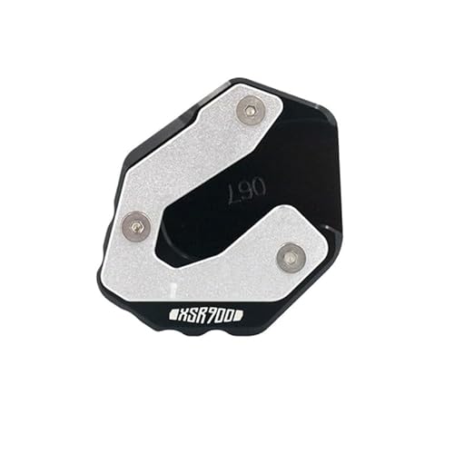 Seitenverlängerung Pad Motorrad CNC Kickstand Fuß Seitenständer Verlängerung Pad Stützplatte Für MT-09 MT 09 MT09 Für Tracer XSR900 XSR 900 von UTMGNY