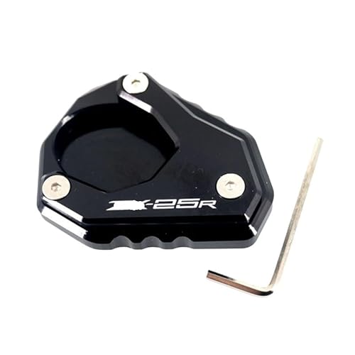 Seitenverlängerung Pad Motorrad CNC Kickstand Fuß Seitenständer Verlängerung Pad Stützplatte Vergrößern Passend Für ZX-25R ZX25R ZX 25R 2023 2024 2025 von UTMGNY