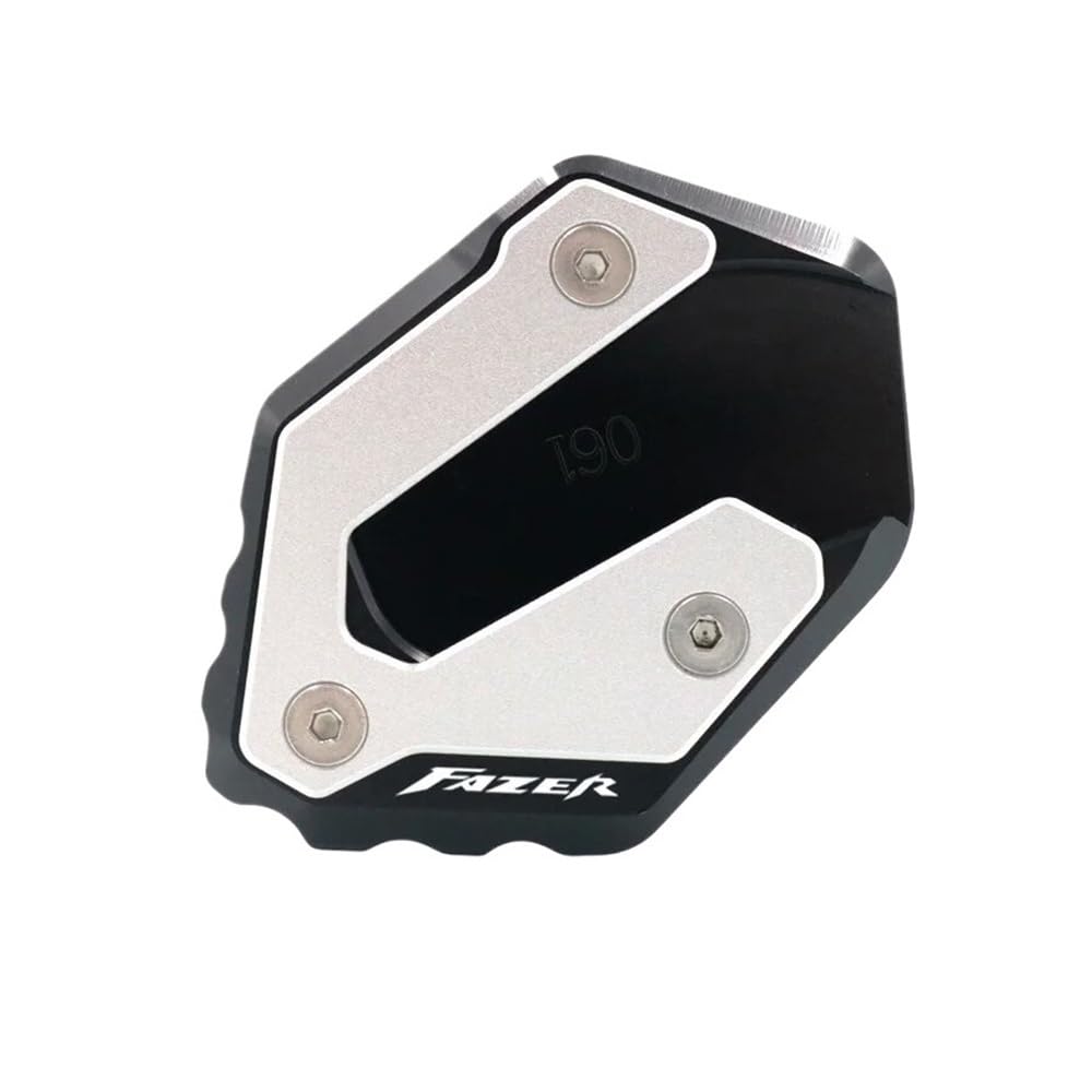 Seitenverlängerung Pad Motorrad CNC Ständer Fuß Seite Stehen Verlängerung Pad Unterstützung Platte Vergrößern Für Yam&aha FZ6 Für FAZER FZ6R FZ6-S2 2004-2009 von UTMGNY