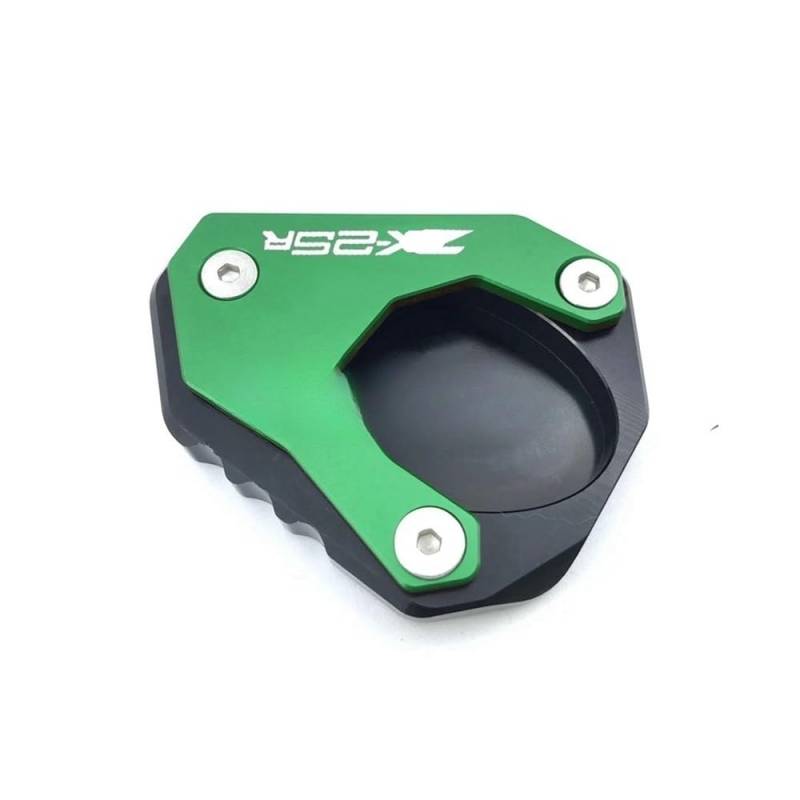 Seitenverlängerung Pad Motorrad Side Kick Ständer Verlängerung Pad Für Ka&wasaki Für NI&nja 400 2018 2019 2020 Für Ka&wasaki ZX-25R Kickstand Pad Platte Unterstützung von UTMGNY