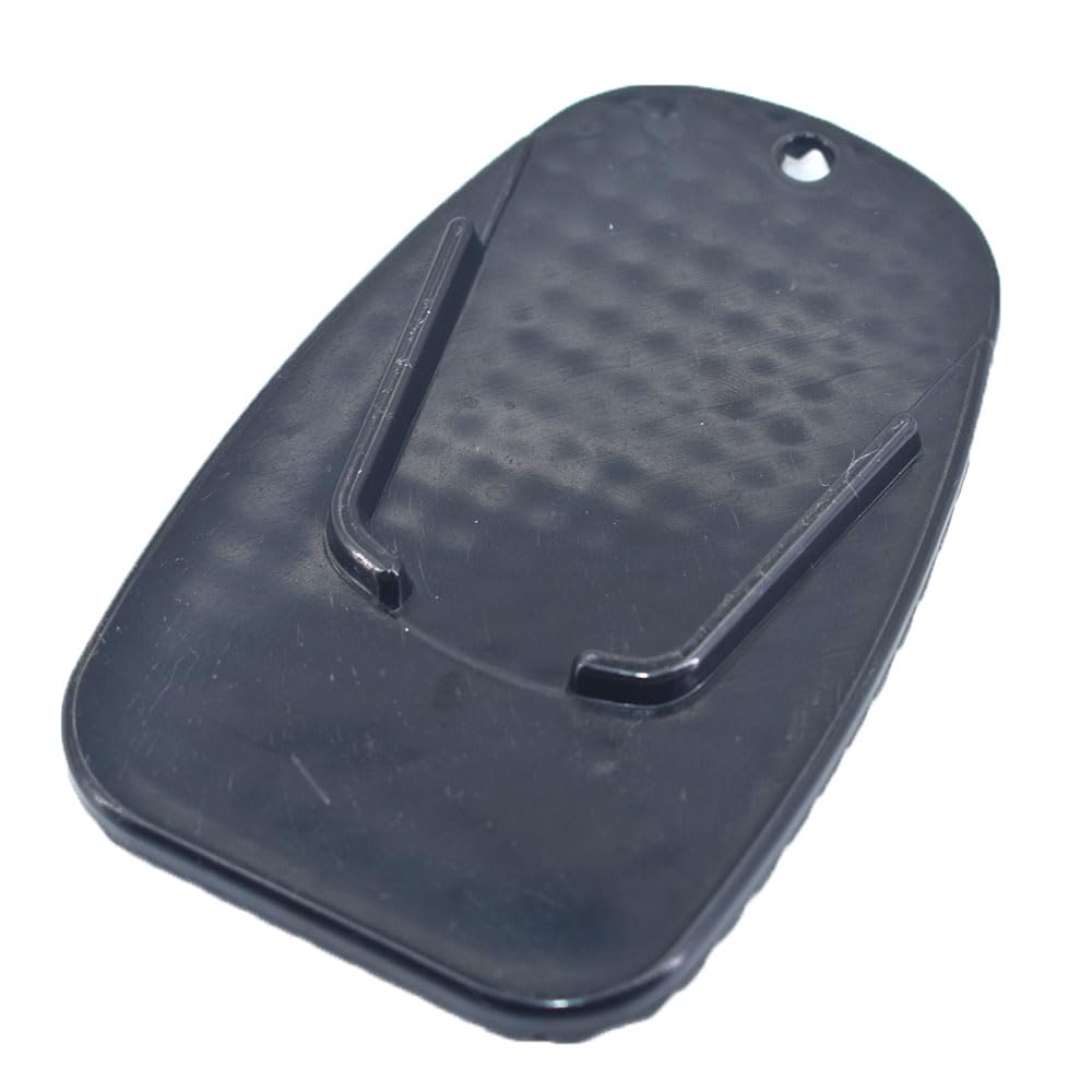 Seitenverlängerung Pad Schwarz Motorrad Kunststoff Ständer Side Kick Ständer Pad Platte Basis Universal Für Motorrad Parkplatz Kickstand Pad Platte Unterstützung von UTMGNY