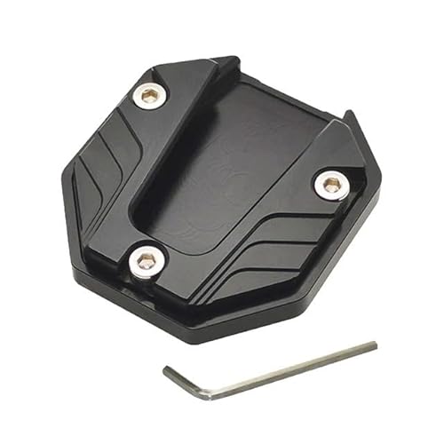 Seitenverlängerung Pad Universal Motorrad Ständer Pad Aluminium Legierung Motorrad Fahrrad Fuß Seite Stehen Verlängerung Pad Platte Motorrad Zubehör von UTMGNY