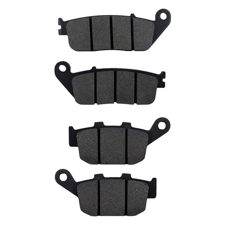 Motorrad Bremsbelage Für NTV 650 NTV650 1988 1989 1990 1991 1992 1993 1994 1995 1996 1997 Black Brake Disc Pad Motorrad Bremsbeläge von UTONGMU