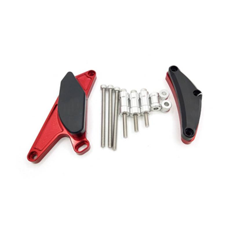 Motorrad Sturzschutz Sturzpads Motorrad Rahmen Slider Crash Pad Motor Stator Fall Schoner Abdeckung Fallen Schutz Für GSX-R Für GSXR 600 750 2006 2007 2008 2009 2010(rot) von UTONGMU