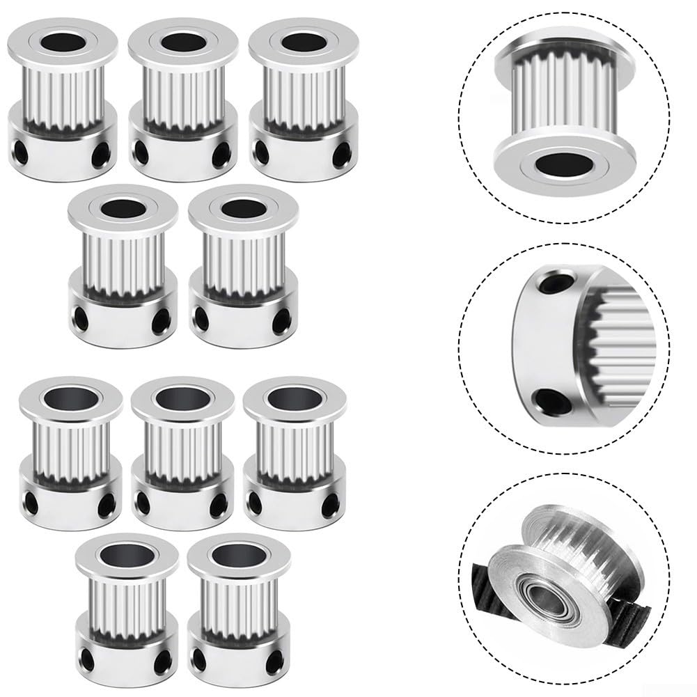 Motor-Synchronrad, 5 Stück, robuste Ausführung und Kompatibilität mit Standard-Riemenbreiten (A) von UTTASU