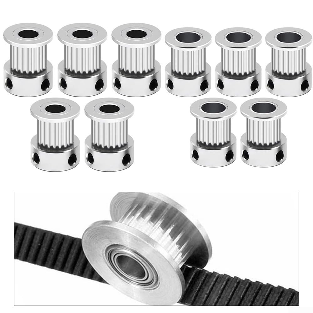 Motor-Synchronrad, 5 Stück, robuste Ausführung und Kompatibilität mit Standard-Riemenbreiten (B) von UTTASU