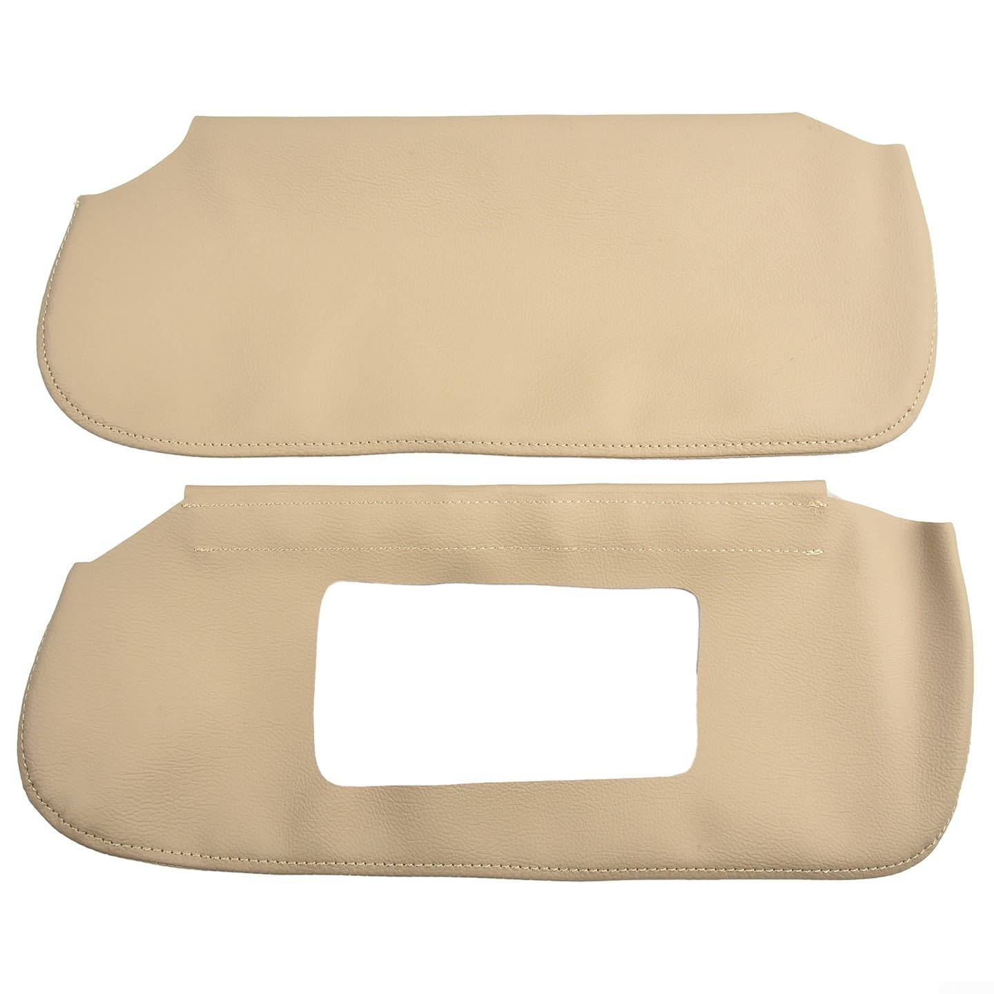 Wasserdichte beige Sonnenblende Ersatz für Chevrolet für Camaro für Firebird einfache Installation 2 Stück (78 Zeichen) von UTTASU