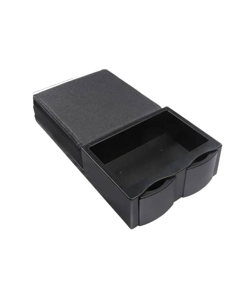 Armlehnenbox Aufbewahrungsbox Für Armlehne Im Auto Universalkissen Armlehnenbezüge Für Das Auto 3-in-1-Innenausstattung Für Auto Mit Einziehbaren Getränkehaltern Armlehnen Mittelkonsolen(Black) von UUIUYGH