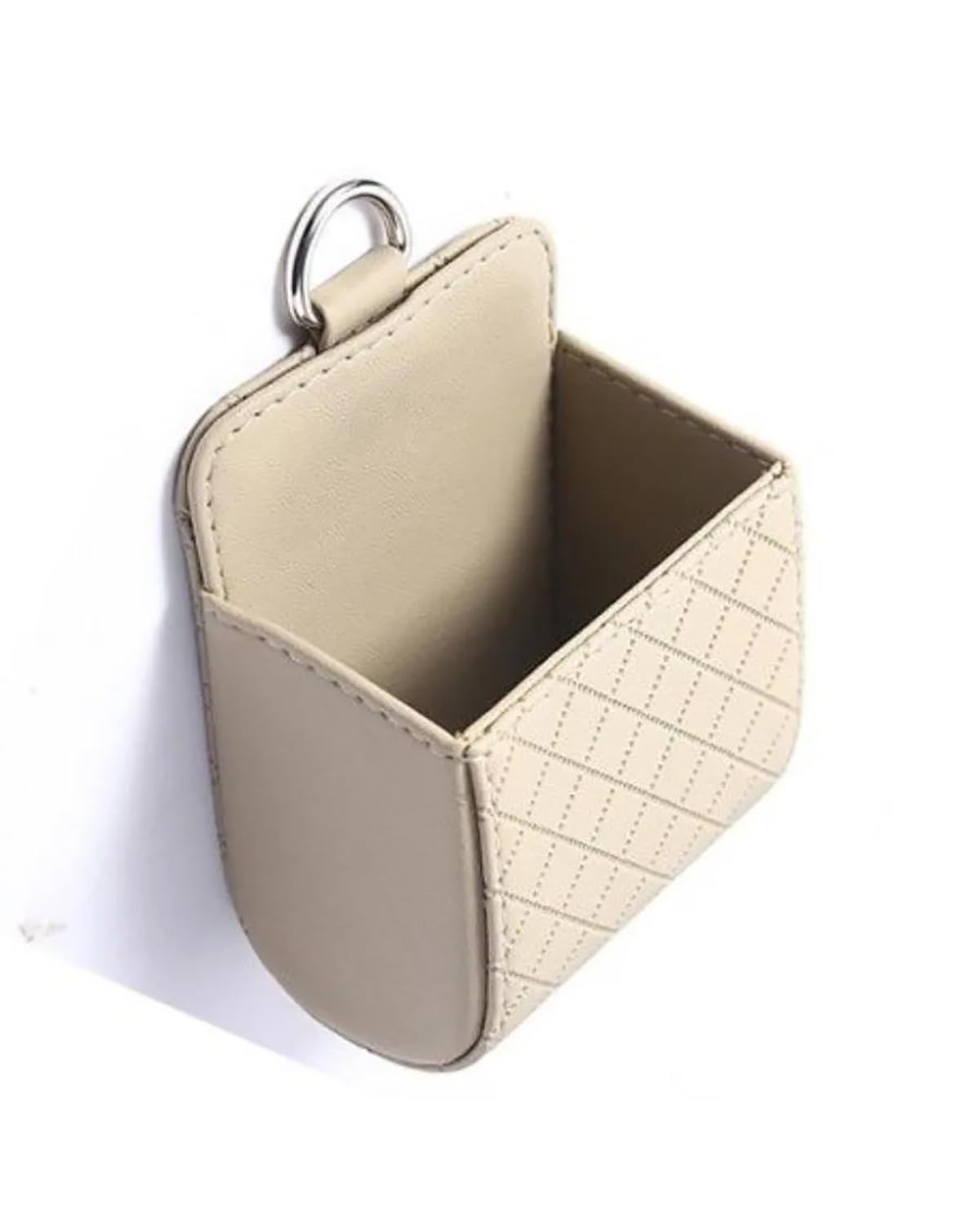 Auto Organizer Auto Air Outlet Lagerung Tasche Auto Kleinigkeiten Tasche Auto Handy Lagerung Tasche Kleinigkeiten Tasche Tissue Boxen Autositz Organizer(Beige) von UUIUYGH